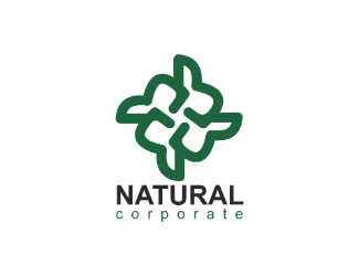 Projektowanie logo dla firmy, konkurs graficzny natural corporate